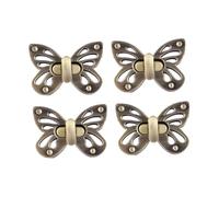 Operitacx 4pcs Metal Turn Lock Clasp Bag Lock Accessories for DIY Handbag Repair Electroplated Corrosion Resistant Stylish Twist Closures Lightweight Purse Hardware
