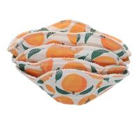 Operitacx 4pcs Microwave Bowl Holder Polyester Cotton Anti Slip Cover | Reusable Alternative to Mitts, Protects Surfaces, Washable Design, for Glass or Soup Bowls, Home Cooks and Students