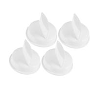 Operitacx 4pcs Microwave Timer Knob Replacement for White Microwave Oven Stove Replacement Knobs for Kitchen Timer