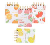 Operitacx 4pcs Mini Notepad Coil Writing Pad Student Supplies Small Tearable Pocket Note Pads for Everyday Use