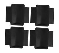 Operitacx 4pcs Office Chair Wheel Stoppers with Secure Locking Mechanism Rubber Furniture Coasters for Hardwood Floor Protection Slip Caster Cups for Stable Seating and Scratch Prevention