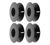 Operitacx 4pcs Portable 3D Printer Filament Spool Organizer Made of Abs with Integrated Structure, Streamlining Maintenance for Professional Printing Projects, Size 7.87x7.87x2.36 Inches