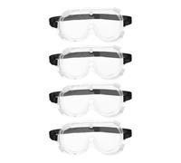 Operitacx 4pcs Protective Safety Goggles with Splash Resistant Pvc Lens, Eye Protection for Water Games and Welding, Comfortable Sturdy Design 18x8.5x5.5cm