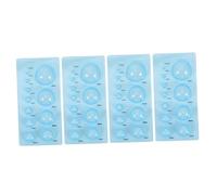 Operitacx 4pcs Quilling for Adults Beginners Paper Quilling Tool Half Ball Domes Mold Easy to Assemble Paper Craft Kit