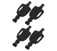 Operitacx 4pcs Replacement Key for Mouse Case Bait Station Plastic Key Compact and Portable Precision Unlocking Black Plastic for Bait Station Box and Mouse Box