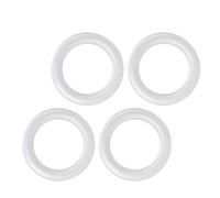 Operitacx 4pcs Round Foam Wreath Forms for DIY Craft Projects Versatile Foam Circles for Christmas Wedding and Celebration Decorations Durable and Adaptable Design for Creative Projects