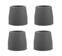 Operitacx 4pcs Rubber Walker Tips Replacement Non-Slip Easy Replacement Accessories for Walkers Canes Daily Activities Elderly Users and Those Recovering from Injuries