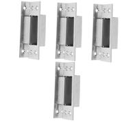 Operitacx 4pcs Stainless Steel Hidden Hinge for Wooden Cabinets Small Durable Metal Door Hinge with Smooth Operation Reliable Replacement Garage and Cupboard Door Hardware for Home and