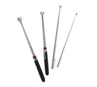 Operitacx 4pcs Telescoping Magnetic Pick Up Tool Set Magnet Stick Gadget for Retrieving Nuts Bolts Screws Convenient Portable Detection Mirror Kit