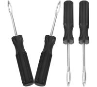 Operitacx 4pcs Tire Plug Repair Tool for ATV and Tire Quick and Reliable Metal Puncture Fix Kit for Automotive Use
