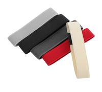 Operitacx 5 Pairs Anti-loose Shoe Straps for Women High Heels Elastic Design Polyester Material Easy to Wear and Take off Shoe Laces for Wearing High Heels in Black Beige and Red