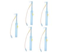 Operitacx 50 pcs LED Paper Lantern Handle Sticks for Lightweight DIY Lantern Walking for Spring Festival Birthday Parties Stage Performances and More