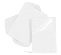 Operitacx 50 Sheets Self Adhesive Photo Laminating Sheets Transparent Protective Laminating Pouches for Photos Water Resistant Strong Adhesion Cold Lamination Film