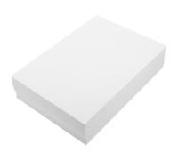 Operitacx 500 Sheets A5 Thick Printing Paper Double Sided White Blank Paper for Printers Multi-Use Cardboard for Office School Arts and Craft Projects
