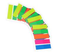 Operitacx 500pcs Colorful Textbook Labels Colored Sticky Memo Notes Reusable Note Pads Pads Small Labels for School Subjects Memo Reading Page Markers Paper