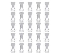 Operitacx 50pcs Aluminum Alloy Bandage Clips Fasteners Metal Wrap Fastener Clasps Replaceable Elastic Buckles for Gauze and First Aid Bandaging Supplies