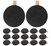 Operitacx 50pcs Blackboard Clips Memo Board Clip for Party Buffet Display Message Holder