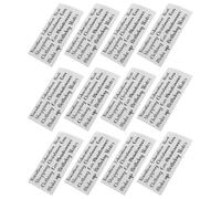 Operitacx 50pcs Budget Stickers for Planners Waterproof Self Adhesive PVC Labels with Unique Letter Design Black Stylish Packaging for Finance Planning