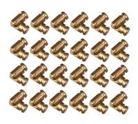 Operitacx 50Pcs Copper Spring Hinges for Jewelry Box Self Closing Mute Cylindrical Case Hinges with Screws Durable Yellow Brass