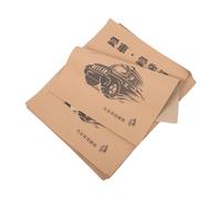 Operitacx 50pcs Disposable Car Floor Mats Paper Automotive Floor Mat Universal Design Keep Securely in Place Suitable for Automotive Use