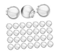 Operitacx 50pcs Earring Backs for Studs Discreet TPE Stoppers Fit Heavy Earring Backings Comfortable Ear Jewelry Accessories for Women