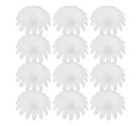 Operitacx 50pcs Fruit Protection Net Cover for Common Fruits like Oranges and Pears White Epe Cushion Liners for Fridge Bin Storage and Long-distance Transport