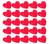Operitacx 50pcs Heart-Shaped Adhesive Bandages Small Care Patches Pe Material Breathable Stopping Bleeding Curing First Aid for Outdoor and Home Use