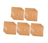 Operitacx 50pcs Kraft Paper Cd Dvd Sleeves Envelopes Storage Cases Holder Retro Envelope Bag for Christmas Theme Party