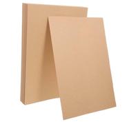 Operitacx 50pcs Kraft Paper Sheets Thick Cardstock DIY Craft Supplies Multipurpose Art Card Paper for Painting Drawing Scrapbooking Sturdy Tear-Resistant
