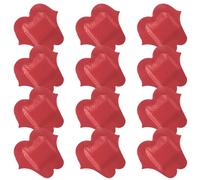 Operitacx 50pcs Lip-Shaped Adhesive Bandages 38x35mm Small Breathable Wound Patches Creative First Aid Stickers for Injured Skin Care and Small Cuts