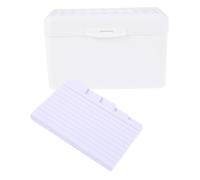 Operitacx 50pcs Memo Pads with Horizontal Lines for Organizing Notes and Learning Vocabulary Includes Storage Box for Easy Categorization