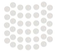 Operitacx 50pcs Natural Crystal Beads No Hole Beads Sturdy Round Polished Look Simply Elegance Prevents Scratching Vase Filler for Friends Who Love DIY Making Jewelry Making Crafts