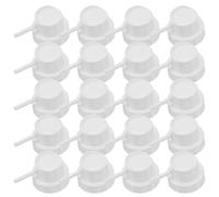Operitacx 50pcs Plastic Spray Can Nozzles with Fine Mist Design Easy to Use Replacement Spray Caps for Artistic Endeavors and Painting Projects