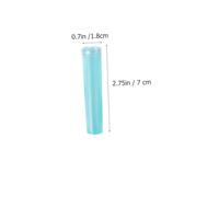 Operitacx 50Pcs Sky-blue Fresh Keeping Tubes Long Floral Culture Preservation Growing Tubes for Flower Arranging Accessories and Florist Supplies to Maintain Stem Water and Plant Nutrition