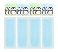Operitacx 50pcs Summer Cooling Gel Patches for Fever Relief and Headache Soothing, Comfortable Hydrogel Forehead Strips Non-Woven Fabric