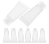 Operitacx 50pcs Travel Lotion Tubes Refillable Squeeze Bottles 20ml Lightweight Pe Pp Material Excellent Sealing for Travel and DIY Projects