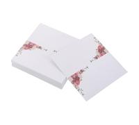 Operitacx 50pcs Wedding Invitation Card Wedding Card Congratulations Printed Invitation Vintage Folding Announcement Paper