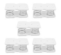 Operitacx 5pcs Automatic Lifting Tissue Box Spring Support Bracket Holder, Lightweight Plastic and Iron Material, Suitable for Kitchen and Communal Areas, Sturdy and Easy to Use