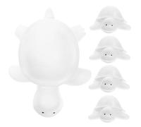 Operitacx 5pcs Colorful Sea Turtle Night Lights Portable LED Bedside Lamps for Bedroom Decor Creative Table Lamps with Stable Base for Parties and Gift Giving