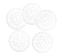 Operitacx 5pcs Plastic Spinner Cap Covers for Washing Machines, Universal Replacement Parts with Shape Retention, Easy to Clean, Washer Dryer Accessory