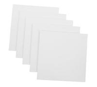 Operitacx 5pcs Small Canvas Boards for Painting Ready to Paint Oil and Acrylic Art Panels Reliable Texture for DIY Projects Practical Art Supplies for Artists