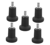 Operitacx 5pcs Snap Ring Bell Glides Chair Foot Pads Slip Replacement Socket Pegs for Office Computer Chair Legs Protectors