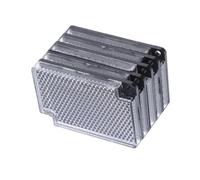 Operitacx 5pcs Square Retro Reflective Beam Sensor Reflector for Enhanced Visibility for Building Security and Vehicle Marking High Reflectivity for Safety Improvement Various Applications