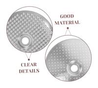 Operitacx 5pcs Stainless Steel Espresso Puck Screen Od Thickness Reusable Coffee Filter Mesh Plate for Bottomless Portafilter Basket Heat Resistant Permanent Filters for Coffee Machine