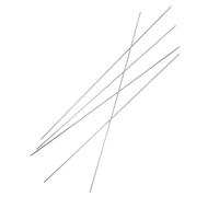 Operitacx 5pcs Stainless Steel Fishing Rig Needle for Worm and Fish Hook Bait with Quick Threading and Precise Bait Positioning, Includes Handy Container for Saltwater Fishing Trips