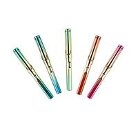 Operitacx 5Pcs Student Fountain Pens Calligraphy Ink Pen for Smooth Writing and Signature Practice Ergonomic Design Relieves Fatigue Suitable for Chinese Character Learning and Gifts