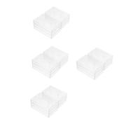 Operitacx 5sets High Transparency Cassette Tape Storage Box Clear Audio Cassette Holder for Music Tapes Retro Design Durable Plastic Protection Case for Organizing and Displaying 6pcs*5