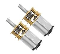 Operitacx 6 pcs Mini Geared Electric Motors with Metal High Torque Reduction Motors for DIY Robots Rc Cars