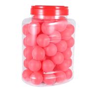 Operitacx 60pcs 40mm Red Table Tennis Balls Lightweight and Sturdy Pp Material Easy to Carry for Home Sports and Outdoor Fun Beginners Bulk Pong Balls