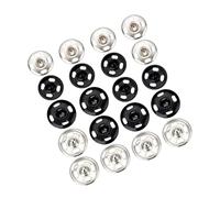 Operitacx 60pcs Concealed Metal Snap Fasteners Kit Sew Buttons for DIY Clothing Coats Pants Easy Installation for Garments and Craft Projects